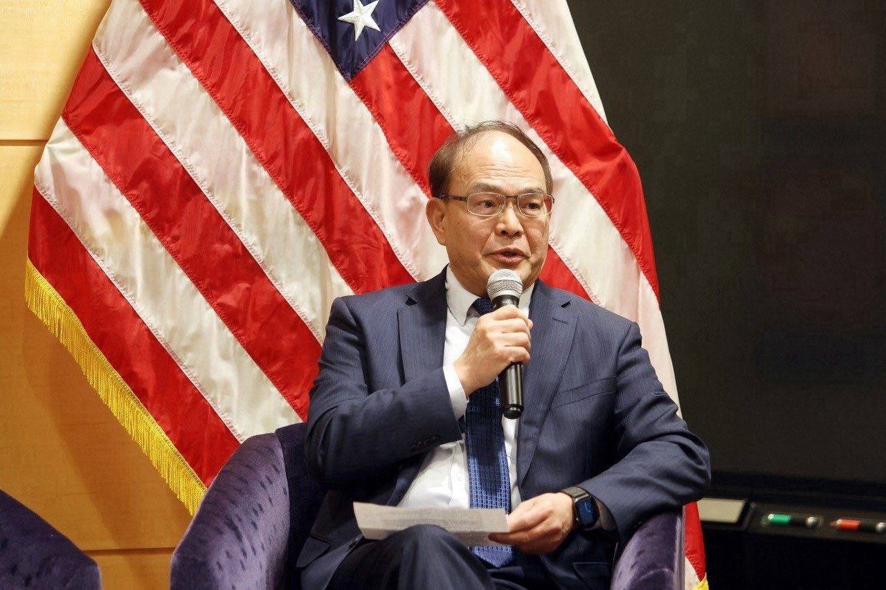 圖說二:我國駐加拿大代表曾厚仁大使致詞。