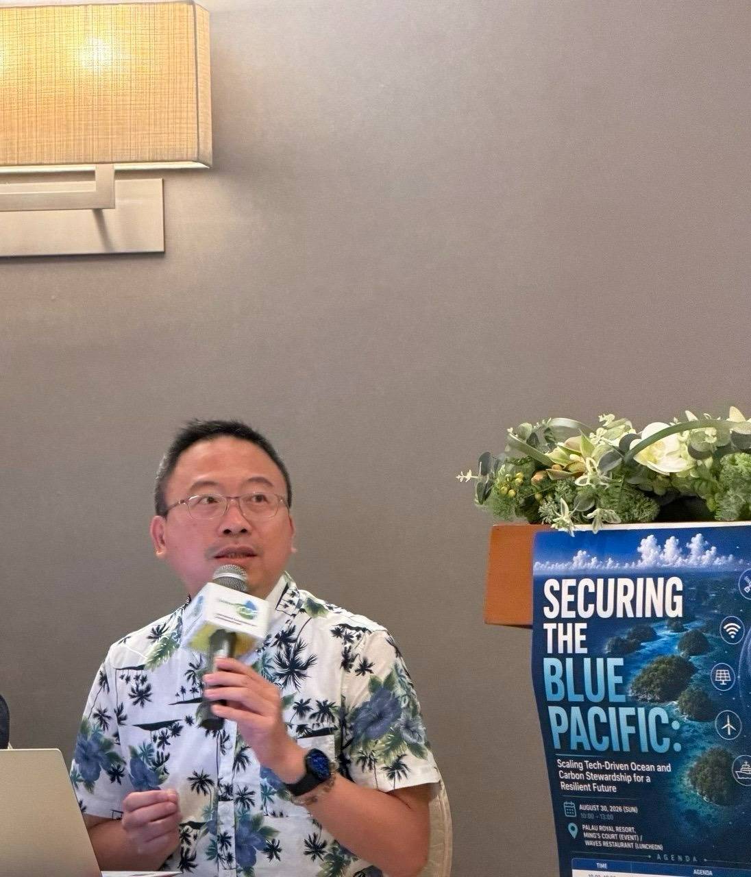 圖說二：「碳權工作小組」成員工業技術研究院綠能與環境研究所副組長廖啟雯擔任論壇與談人。
