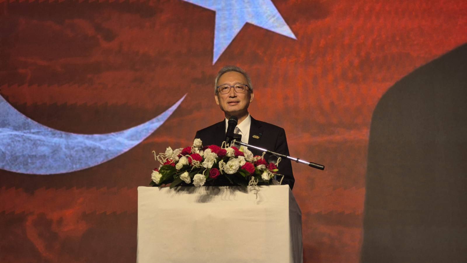 圖說二:外交部政務次長吳志中出席土耳其國慶酒會並致詞。